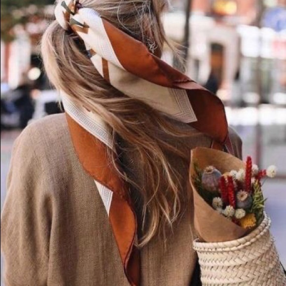 Christian Dior Blue & Red French pocket square scarf - Picture 6 of 8